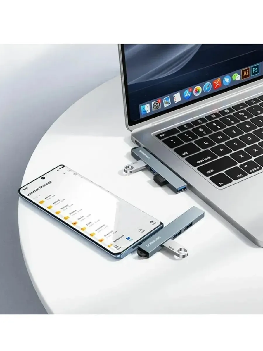 Мультипорт USB Type-C хаб для расширения возможностей
