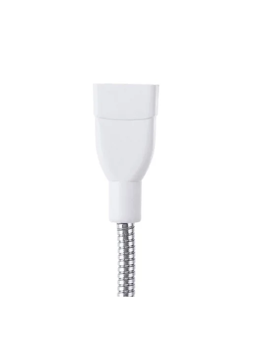 Кабель расширительный USB с LED и металлическим гофром, male, вариант, фото 5