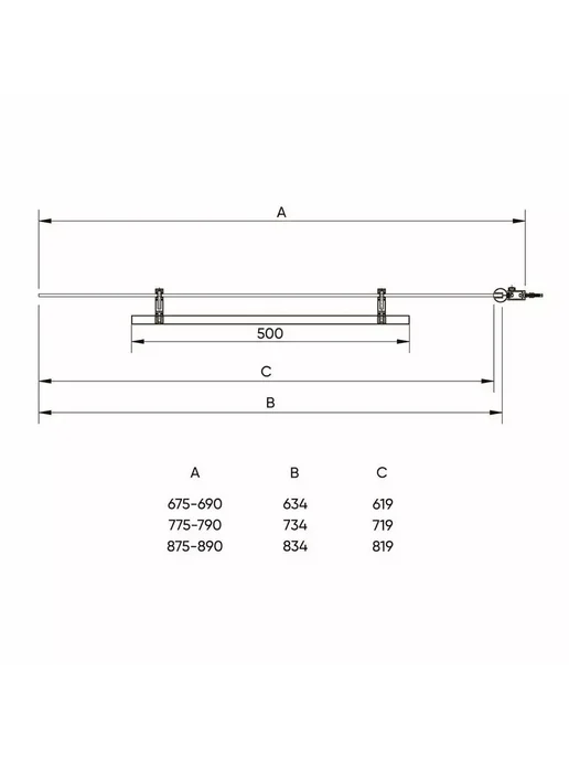 Veconi Шторка на ванну PL79-90-01-C4, вариант, фото 2