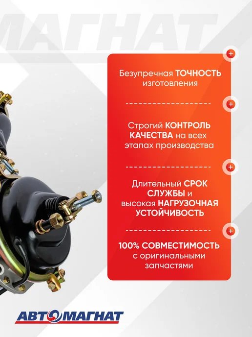 АВТОМАГНАТ Камера тормозная с энергоаккумулятором тип 30 30, вариант, фото 3