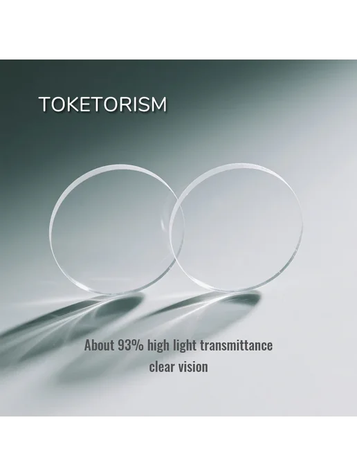 Toketorism Полимерные асферические линзы 1.61 Transparent, белый, фото 3