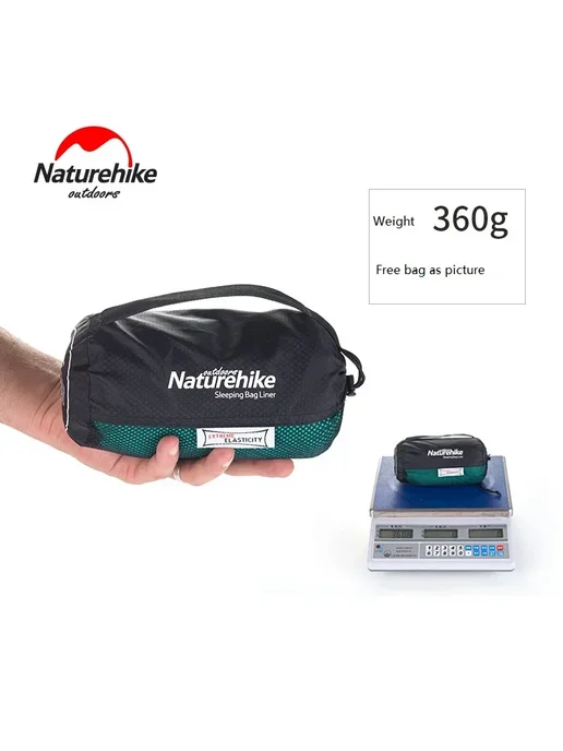 Naturehike Спальный мешок Sea Salt Blue 80x200 см, 360г, 80x200 см, 360 г, фото 7