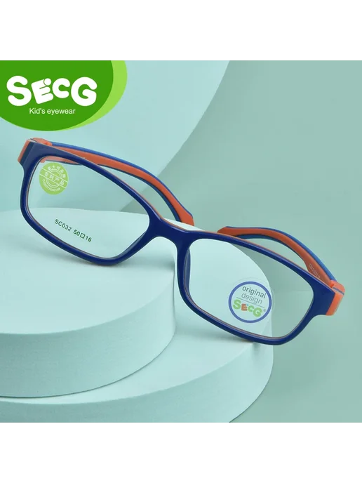 SECG Детские очки SC032, цвет оправы C33, фиолетовый, фото 2