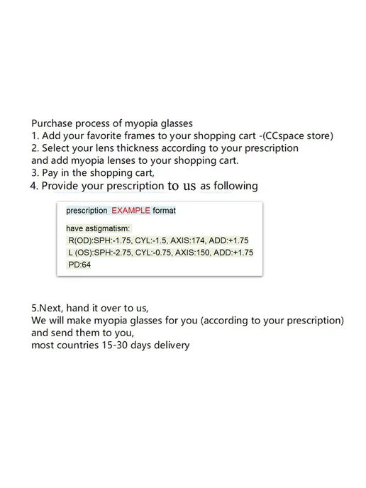 CCspace Анти-Blue линзы 1.61, Синий, Myopia Hyperopia, синий, фото 6