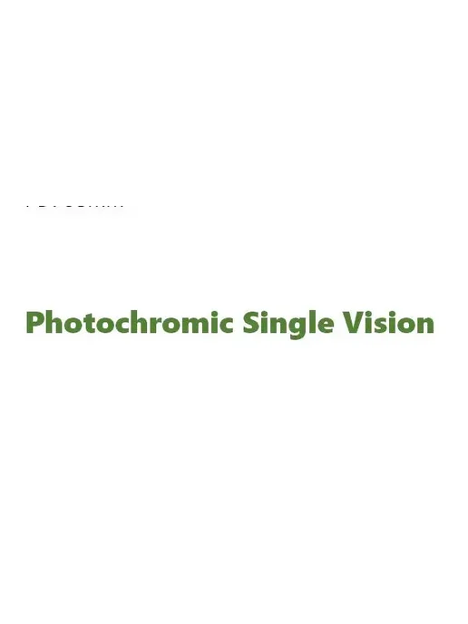 YOUTOP Фотохромные линзы 1.67, Photochromic single, зеленый