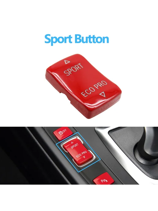 Нет бренда Автомобильный переключатель Black ESP Button, черный