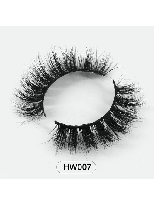 Белые накладные ресницы HW009, HW018, фото 6