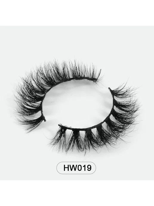 Белые накладные ресницы HW009, HW018, фото 7