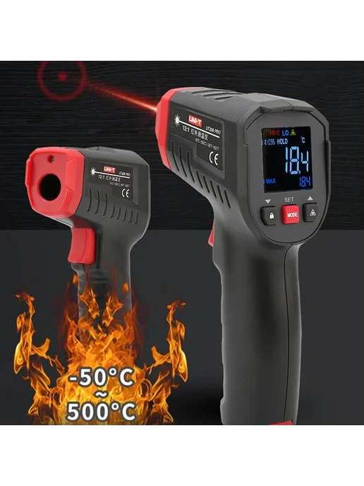 uni-t Infrared Thermometer UT306C, Infrared Thermometer, фото 3