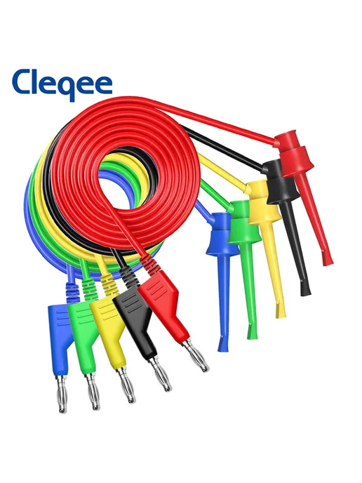 CLEQEE P1045 Тестовые провода 5 шт, 5 шт