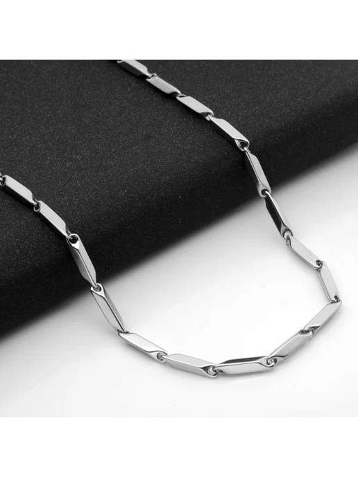 REGELIN Цепочка из титановой стали, 45 см, 3 мм, титан, фото 5