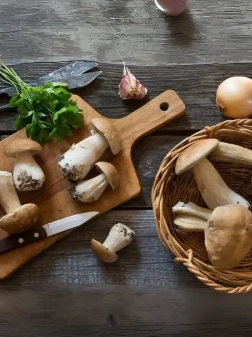 AMEDEO Грибы белые сушеные порошок 1-3 мм веганские продукты, 1 кг, фото 6