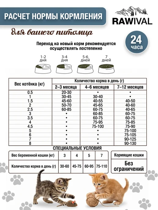 Сухой корм Rawival Равивал Gifts для собак, курица, рыба, 0,4 кг, фото 2