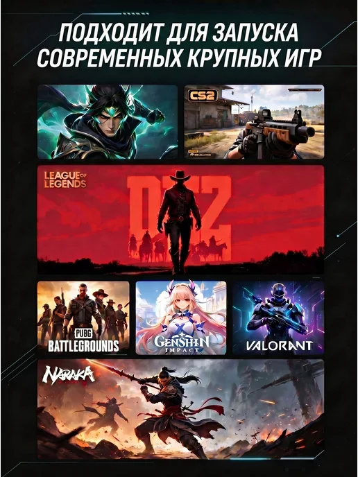 Ноутбук 15.6" 16ГБ+1024ГБ для игр и учебы, 16 ГБ, 1024 ГБ, фото 3