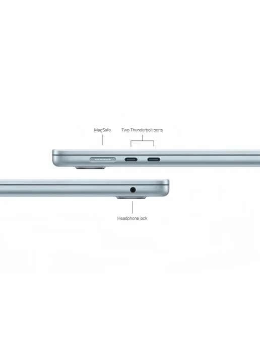 Apple Ноутбук MacBook Air 15 М5 16 512 Blue, синий, фото 6