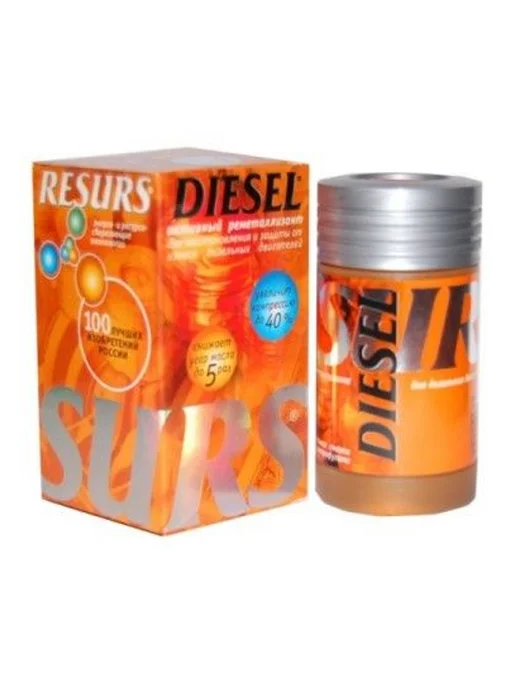 Нет бренда Присадка в двигатель 50 мл реметаллизант Resurs Diesel, 50 мл