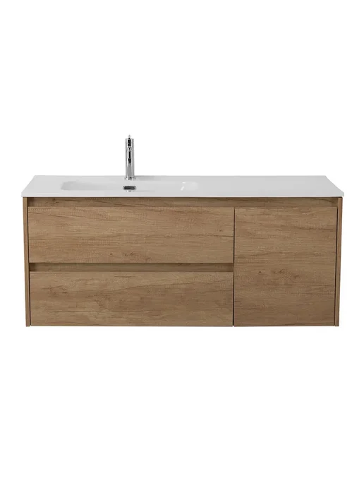 BelBagno Тумба под раковину KRAFT-1200-2C-1A-SO-RNN-L, белый, фото 3
