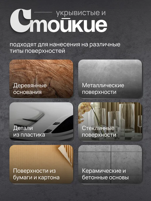 Hoch Paint Набор грунт и краска автомобильная белая матовая, белый, фото 3
