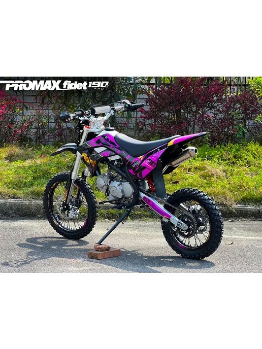 Питбайк PROMAX FIDET 190e PRO, черный, фото 5