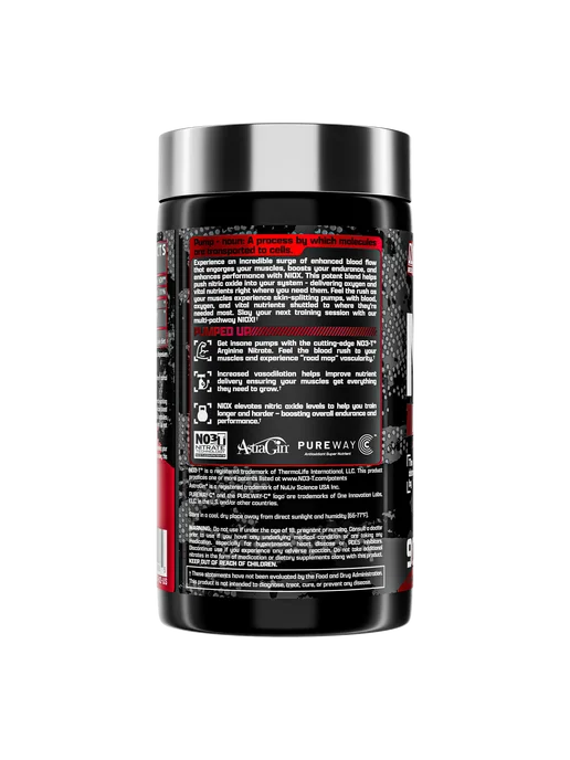 Nutrex Предтренировочный комплекс NIOX Nitric Oxide 90 капсул, вариант, фото 3