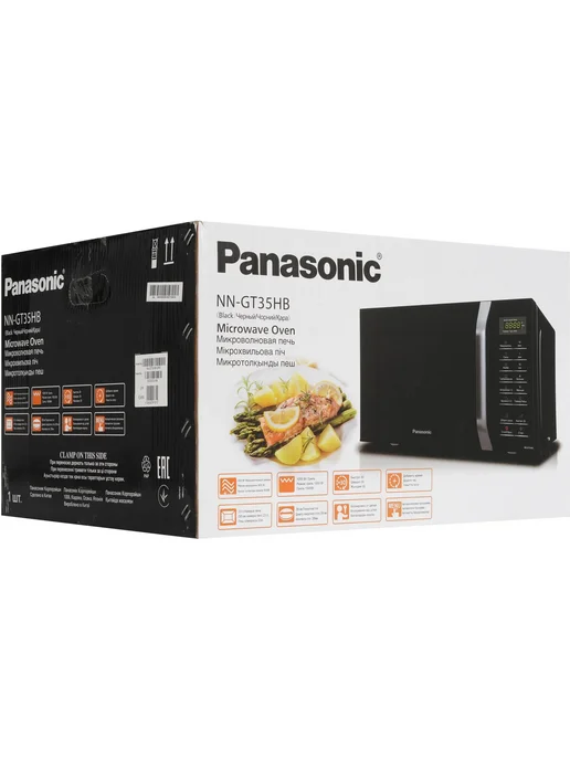 Panasonic Микроволновая Печь NN GT35HBZPE 23л. 800Вт черная, 23 л, 800 Вт, фото 5