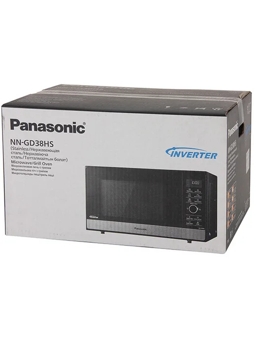 Panasonic Микроволновая Печь NN GD38HSZPE 23л. 1000Вт черная, 23 л, 1000 Вт, фото 2