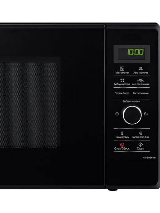 Panasonic Микроволновая Печь NN SD36HBZPE 23л. 1000Вт черная, 23 л, 1000 Вт, фото 4