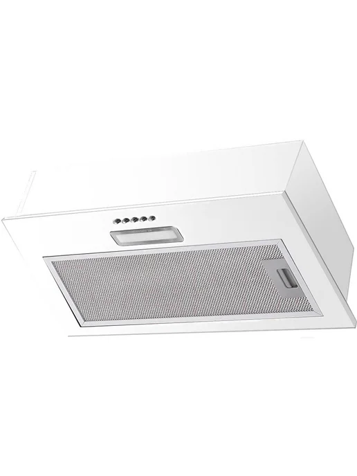 LEX Вытяжка кухонная встраиваемая GS Bloc LIGHT 600 белый, белый, фото 5