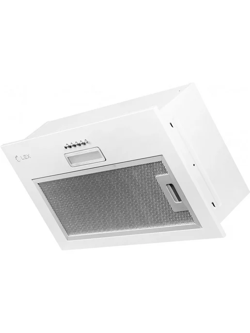 LEX Вытяжка кухонная встраиваемая GS Bloc LIGHT 600 белый, белый, фото 6
