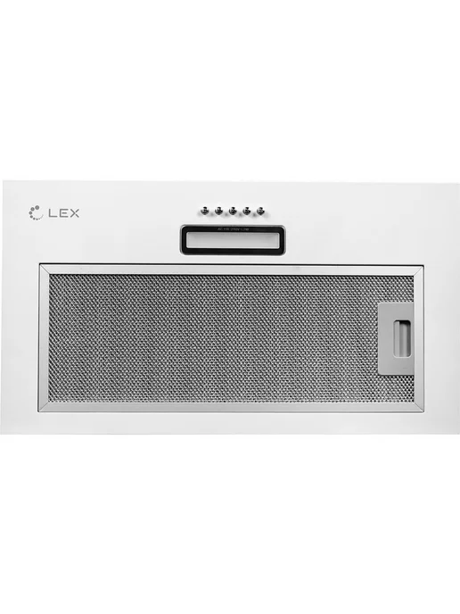 LEX Вытяжка кухонная встраиваемая GS Bloc LIGHT 600 белый, белый, фото 8
