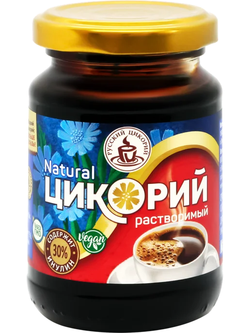 Русский цикорий Цикорий натуральный жидкий растворимый 2 шт по 330г, 200 г, 6 шт, фото 2