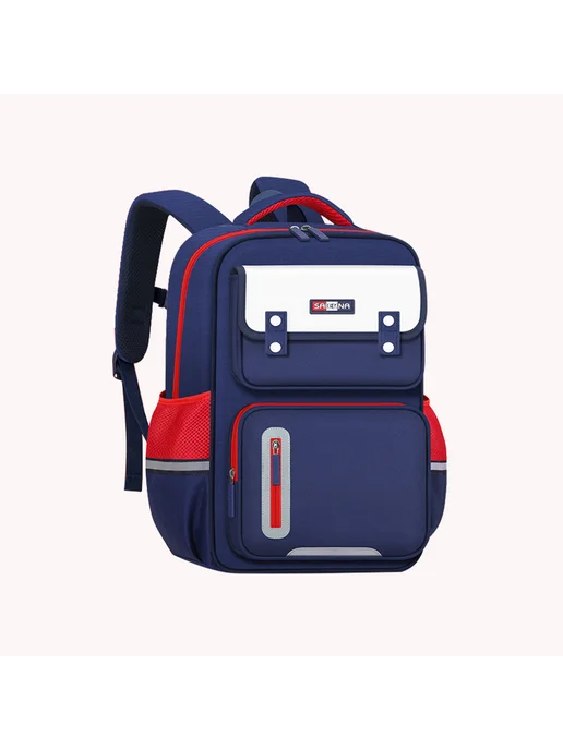 Детский рюкзак для школы, Oxford, для 1-6 кл, с книг bag, си, синий, фото 4