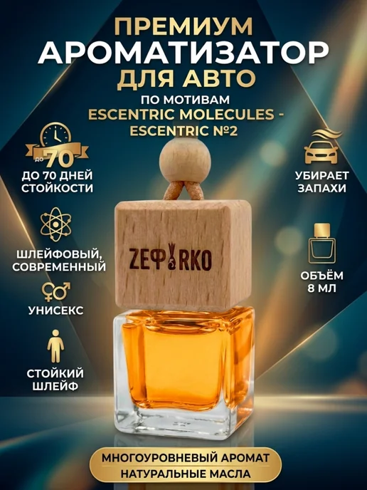 ZEФIRKO Ароматизатор в машину автопарфюм унисекс, вариант