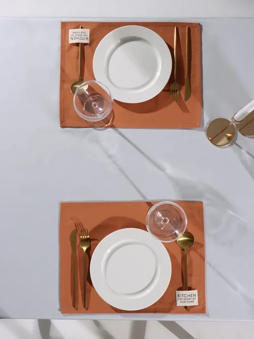 Этель Набор салфеток Kitchen, 30×40 см - 2 шт, 100% хлопок, 30x40 см, 2 шт, фото 2