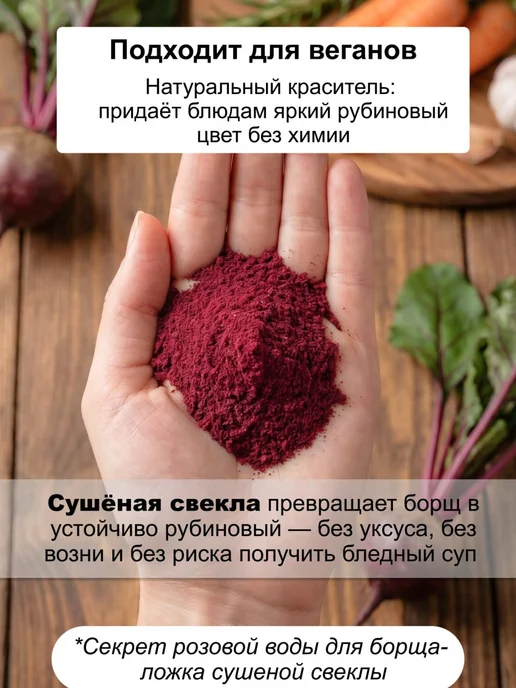 ПряностиPro Свекольный порошок натуральный 330 г, 330 г, фото 3