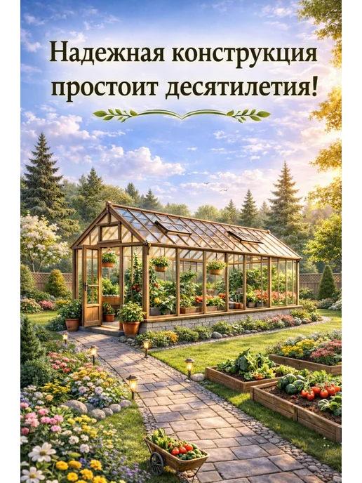 Проект теплицы с деревянным каркасом 6х3м на бумаге, 3 м, фото 5