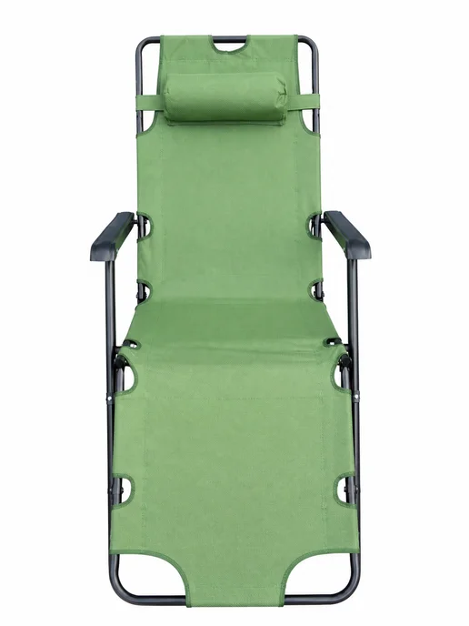 ArmStore-lux Кресло шезлонг с матрасом складной CW-1808-3, зеленый, фото 5