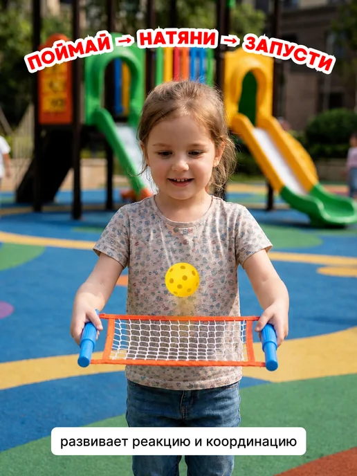 Игрозаврик Игра для детей Флингбол, вариант, фото 2