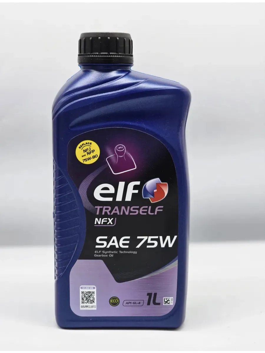 Трансмиссионное масло Эльф Trans NFX 75w 1л