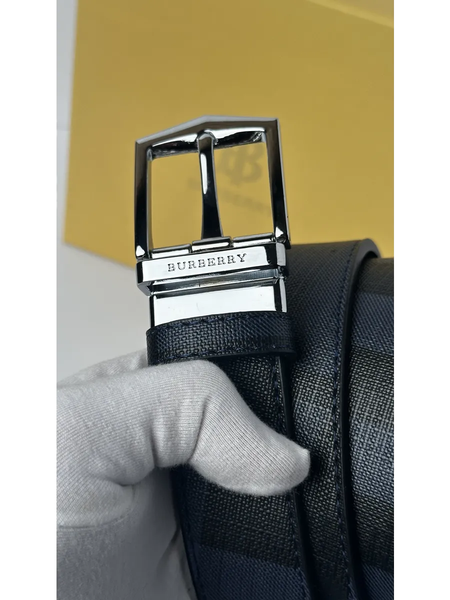 Ремень Burberry синий