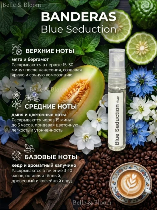 Духи набор пробников стойкие мужские 8шт по 6 мл, 8 шт, 6 мл, фото 7
