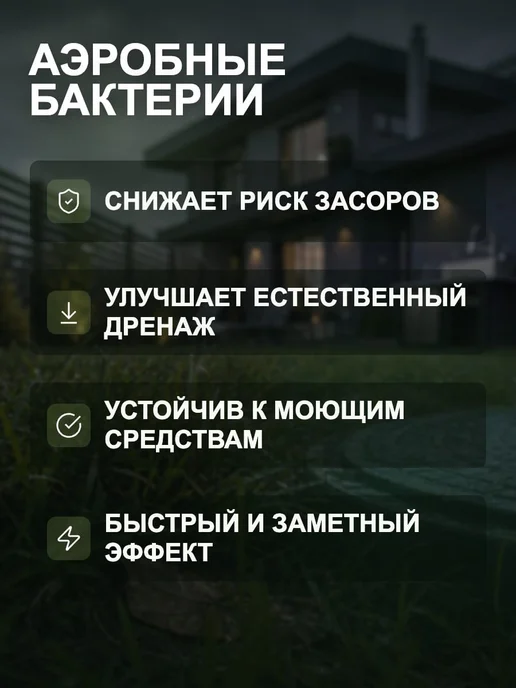 РИТМАКС Аэробные бактерии для септиков 1 литр, вариант, фото 2