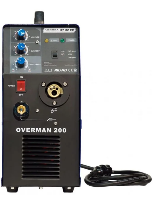 Aurora Сварочный аппарат полуавтомат OVERMAN 200 Mosfet MIG-MAG, вариант, фото 3