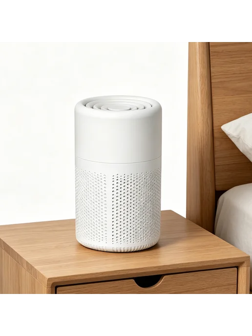 Маленький очиститель воздуха 37дБ, HEPA, USB, тихий для дома, вариант, фото 5