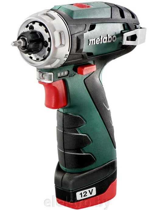 Дрель-шуруповерт Metabo Powermaxx BS Basic Set аккум. патрон:быстрозажимной (кейс в комплекте) (600080710), 41 шт, фото 2