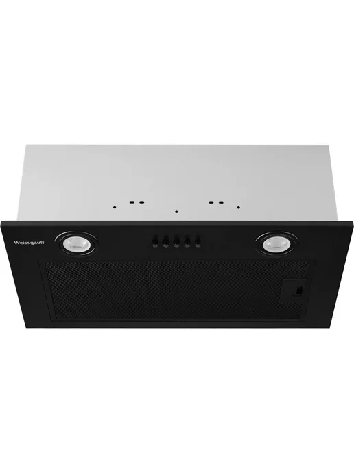 Weissgauff Вытяжка кухонная встраиваемая Box 850 PB Black Edition, черный, фото 2