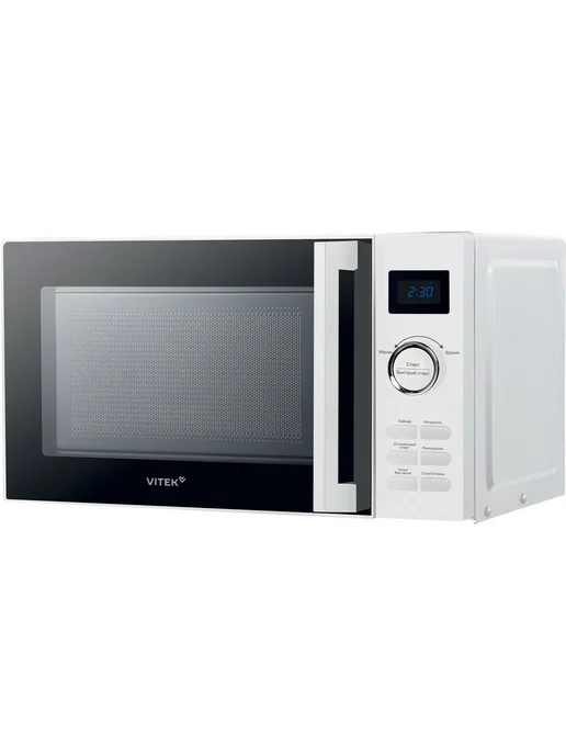 VITEK Микроволновая Печь VT MW1525 25л. 900Вт белая, 25 л, 900 Вт, фото 2