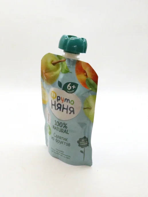 1000 Каталог Пюре Салатик из фруктов 90 г. х 3 шт, 90 г, 3 шт