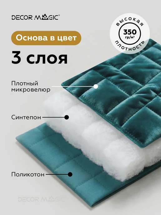 DECOR MAGIC Покрывало LOGO CROSS TEAL 150х230 см, 150x230 см, фото 5