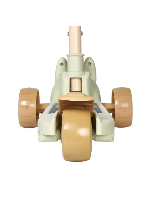 Comiron Самокат 3-х колесный Yeenot Зайчик JLBB-808 no seat, зеленый, фото 8
